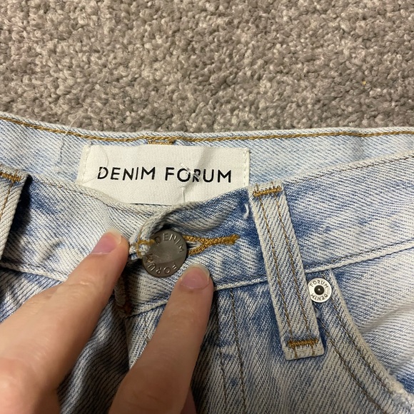 Denim Forum Jean Shorts - Picture 3 of 4